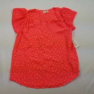 Maison Jules XS Top Hot Pink Shell Starfish S  104